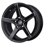 Neo Wheels - Product 16X7 TECHNO 5X114.3 BLACK MILLED (BOX TYPE) Of TECHNO Wheel