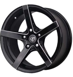 Neo Wheels - Product 16X7 TECHNO 5X114.3 BLACK MILLED (BOX TYPE) Of TECHNO Wheel