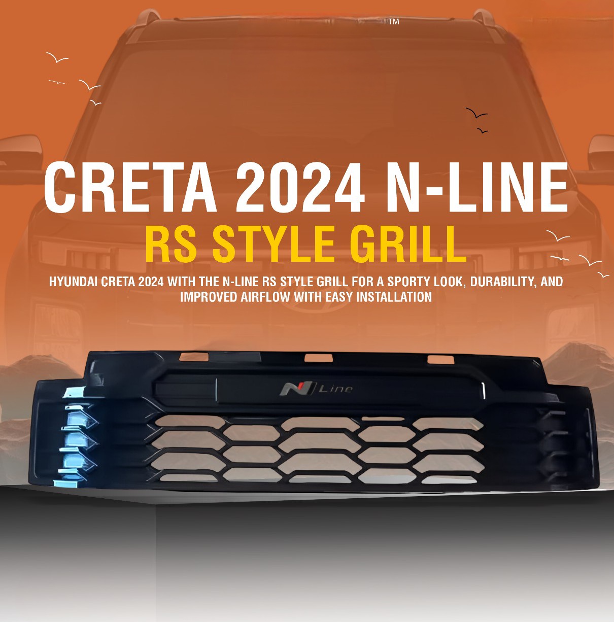 N-Line RS Style Front Grill.